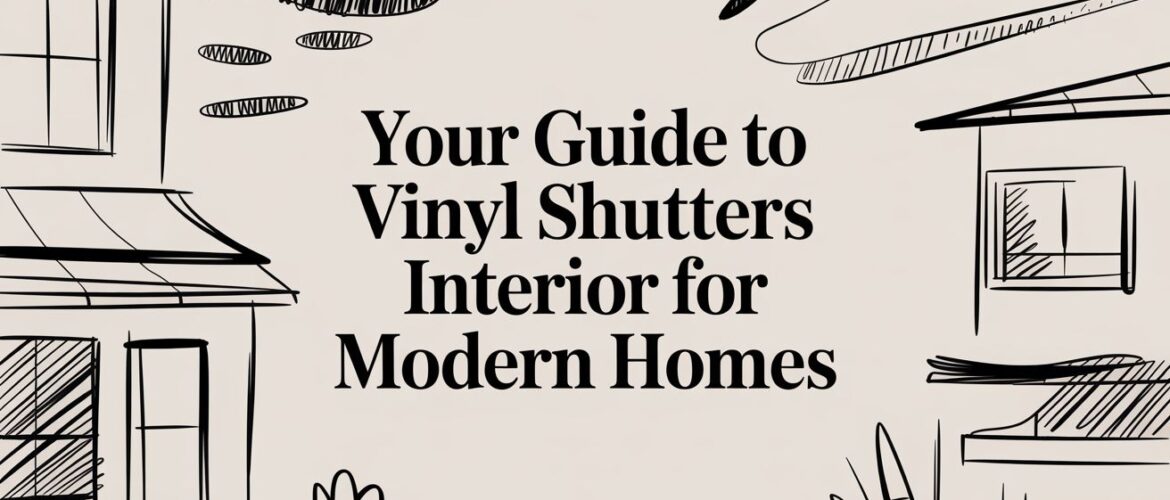 Your Guide to Vinyl Shutters Interior for Modern Homes – Blinds Galore