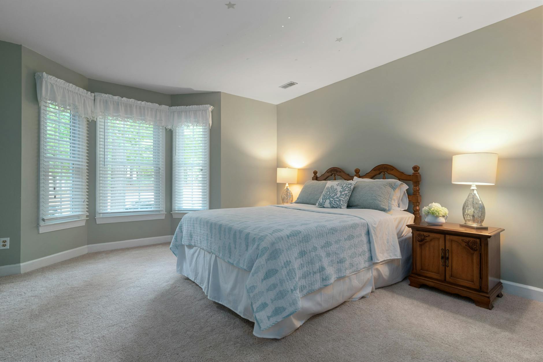 3. Roman Shades — Soft Elegance for the Bedroom