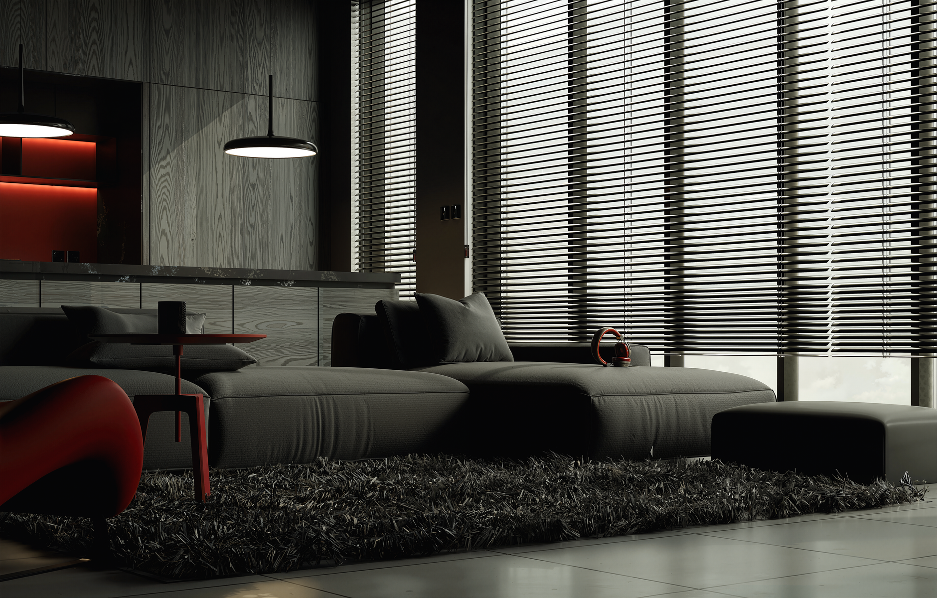 6. Motorized Cellular Shades — the Best of Both Worlds