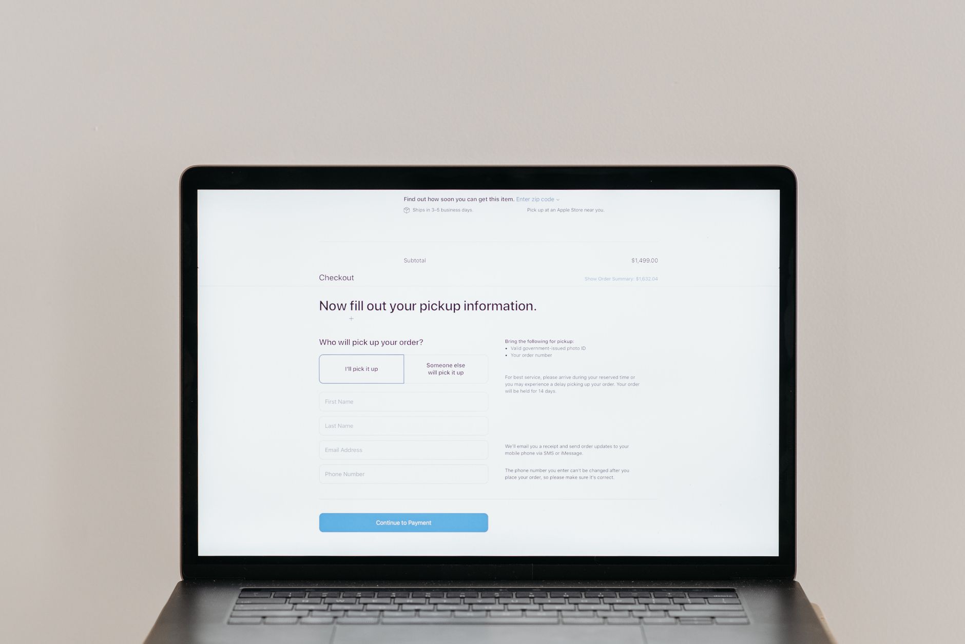 3. Request a Quote Online Through the Blinds Galore Contact Page