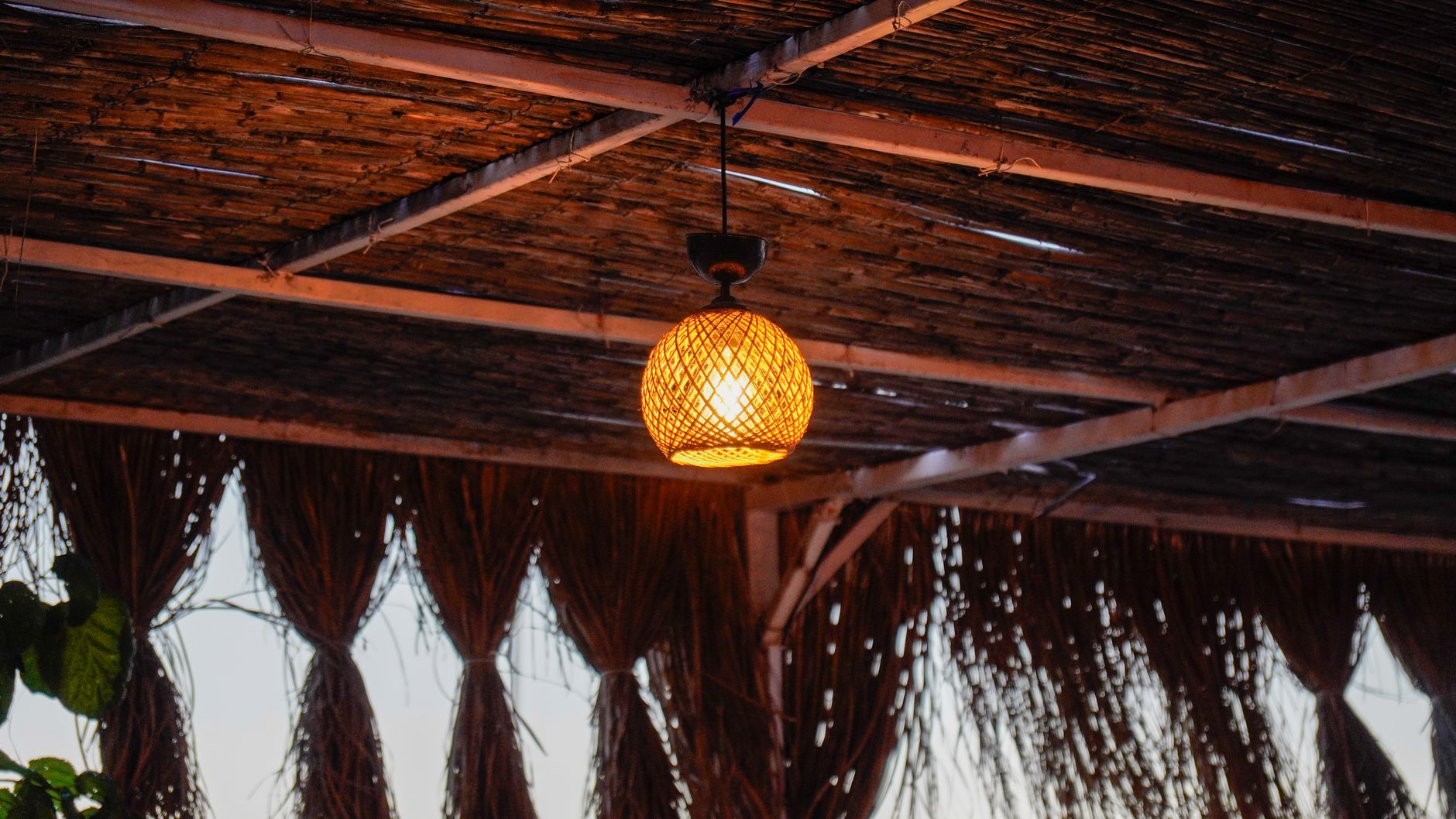 4. Woven Wood Shades — Natural Texture That Hides Pet Hair